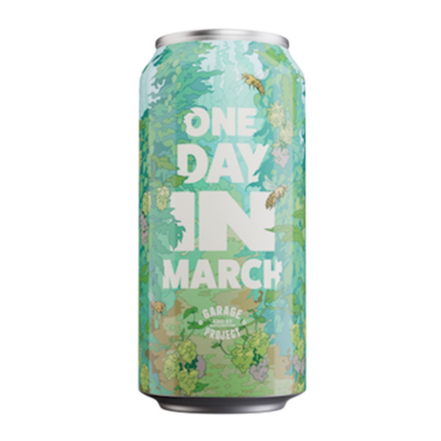 Garage Project 'One Day In March' Fresh Hopped Hazy Harvest IPA - 4 Pack