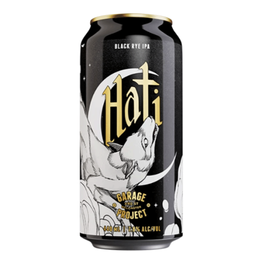 Garage Project 'Hati' Black Rye IPA - 4 Pack