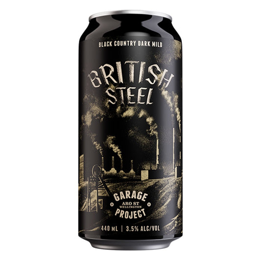 Garage Project 'British Steel' Black Country Dark Mild - 4 Pack