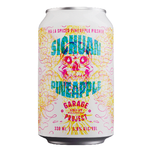 Garage Project 'Sichuan Pineapple' Ma La Spiced Pineapple Pilsner - 4 Pack