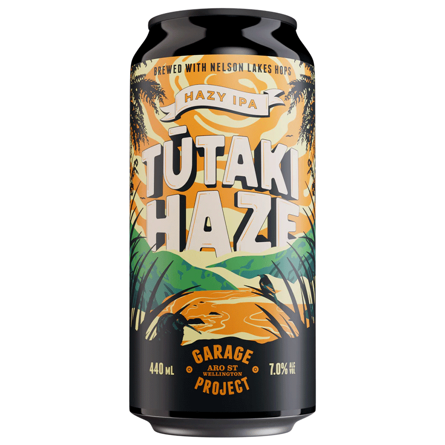 Garage Project 'Tūtaki Haze' Hazy IPA - 4 Pack