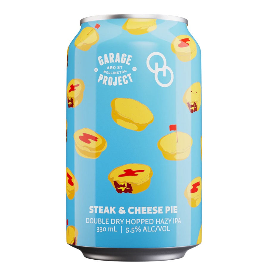 Garage Project 'Steak & Cheese Pie' DDH Hazy IPA - Single