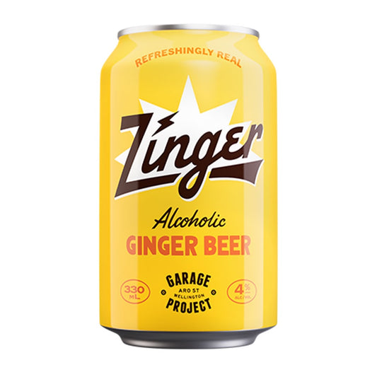Garage Project 'Zinger' Ginger Beer - 4 Pack