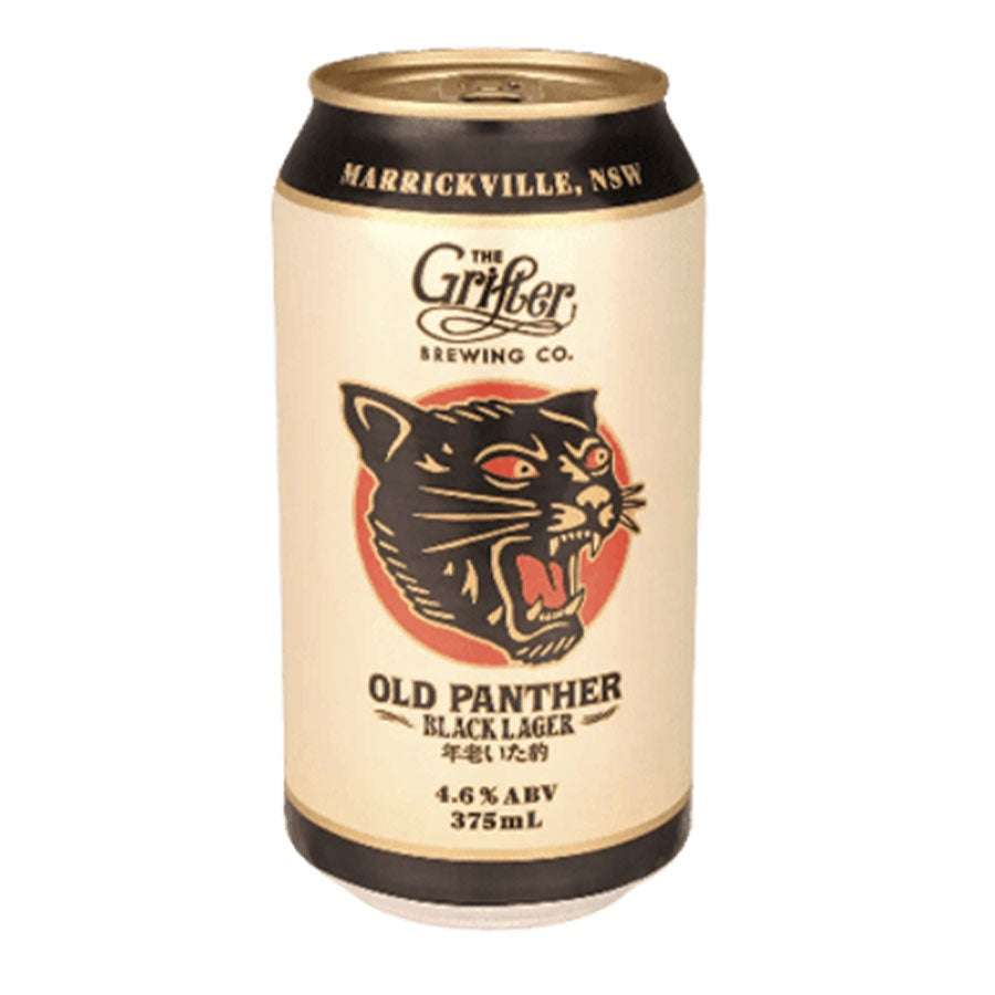 Grifter Brewing Co 'Old Panther' Black Lager - 4 Pack