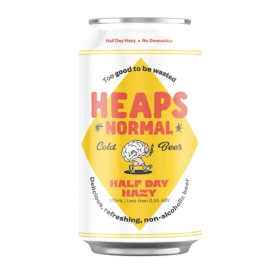 Heaps Normal Non-Alcoholic 'Half Day' Hazy Ale - 4 Pack