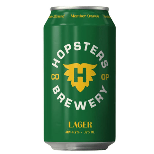 Hopsters Co-op Brewery Lager - 4 Pack