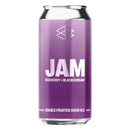 Range Brewing 'JAM' Blueberry & Blackcurrant Double Fruited Sour Ale - Single
