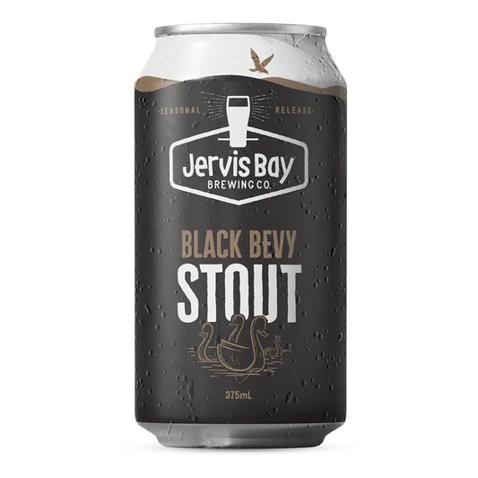 Jervis Bay Brewing Co 'Black Bevy' Stout - 4 Pack