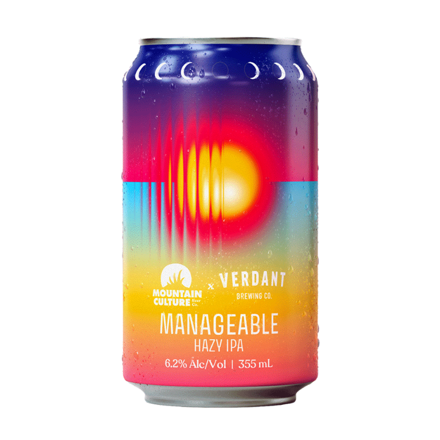 Mountain Culture 'Manageable' Hazy IPA - 4 Pack