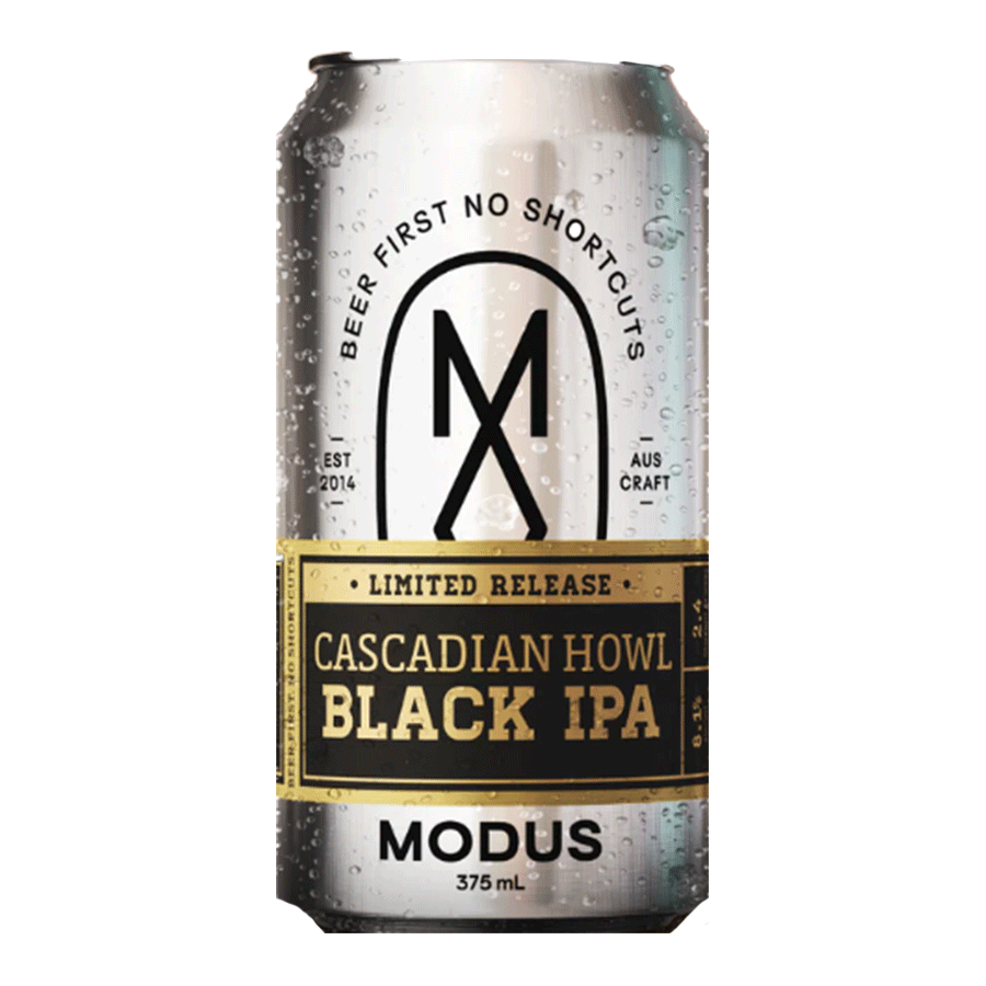 Modus Brewing 'Cascadian Howl' Black IPA - 4 Pack