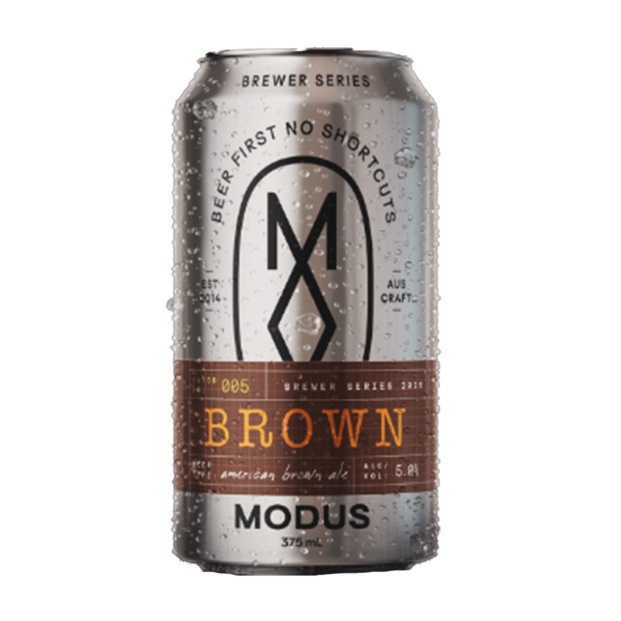 Modus Brewing 'Brewer Series #005' Brown Ale - 4 Pack