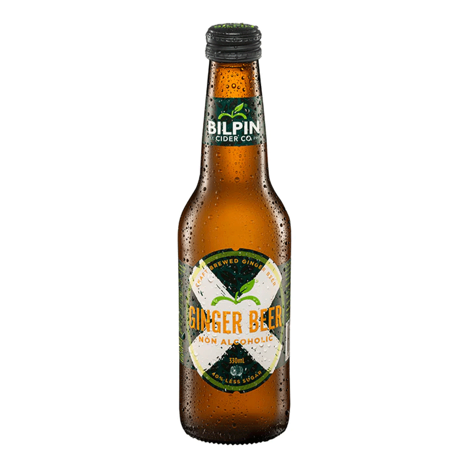 Bilpin Cider Co Non-Alcoholic Ginger Beer - 4 Pack