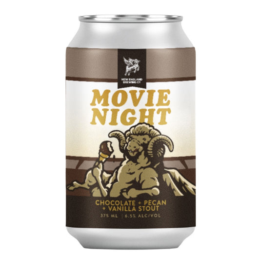 New England Brewing Co 'Movie Night' Stout - 4 Pack