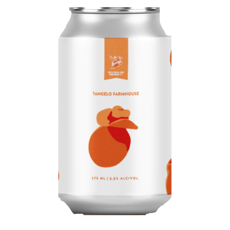 New England Brewing Co 'Tangelo Farmhouse' Saison - 4 Pack