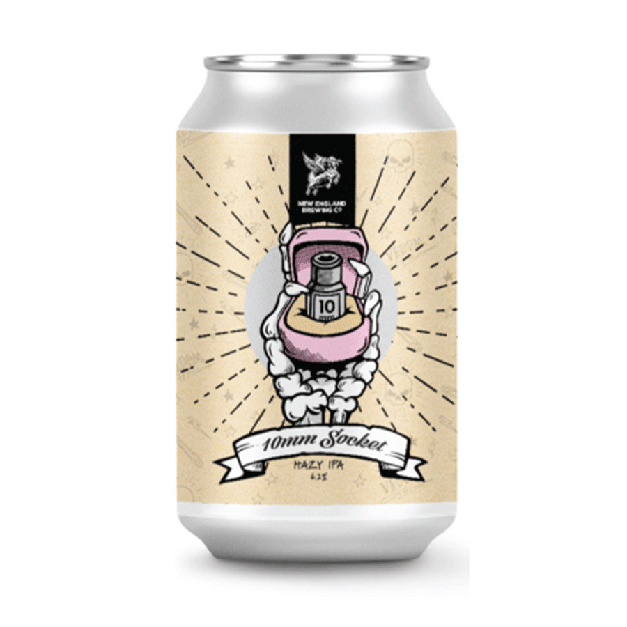 New England Brewing Co '10mm Socket' Hazy IPA - Single