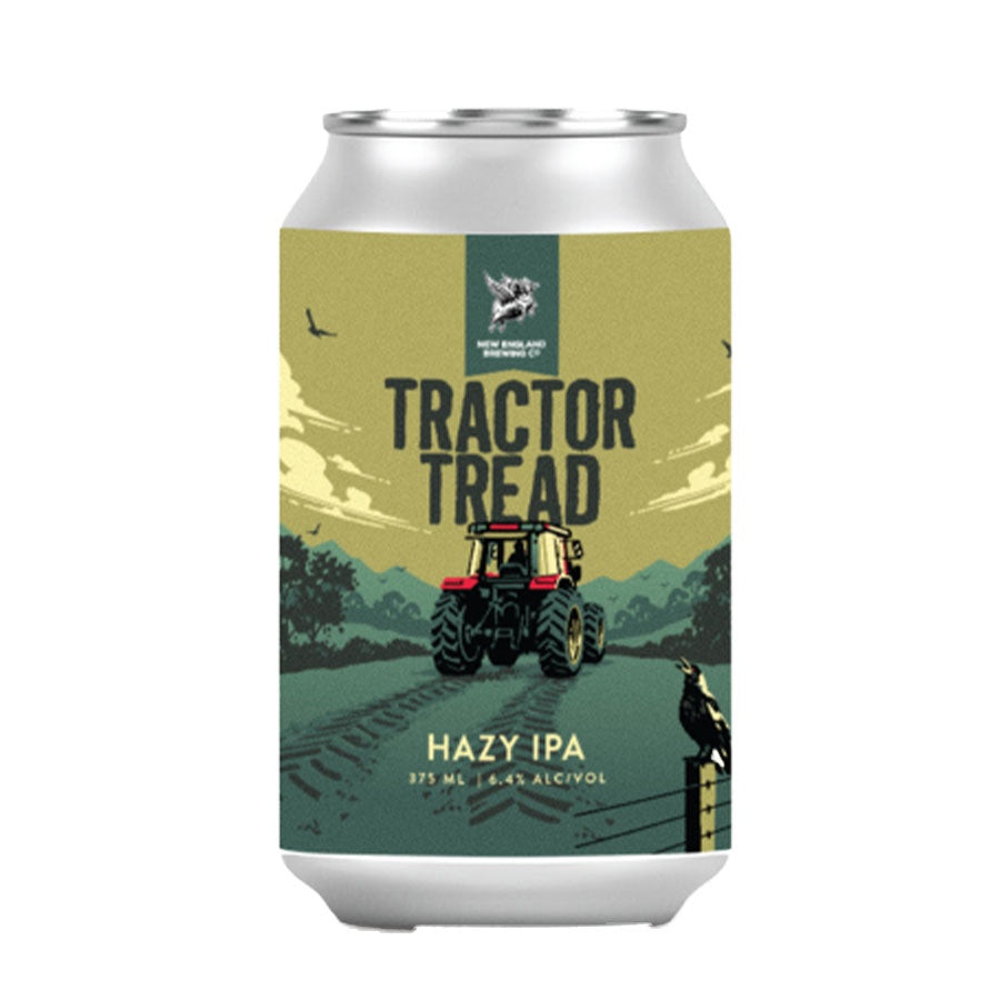 New England Brewing Co 'Tractor Tread' Hazy IPA - 4 Pack