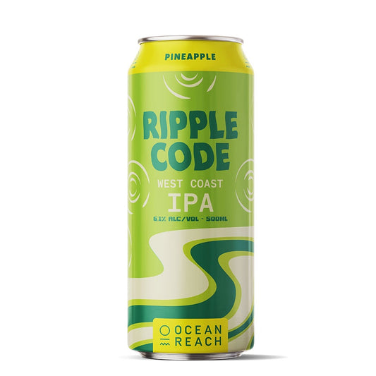 Ocean Reach Brewing 'Ripple Code' West Coast IPA - 4 Pack