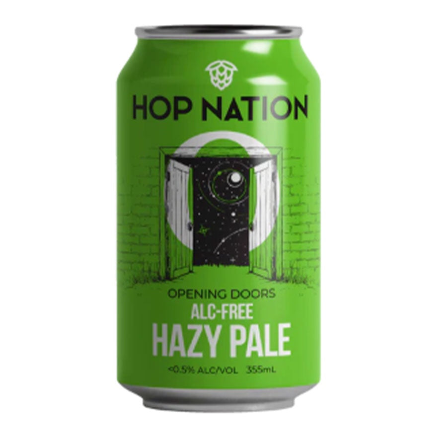 Hop Nation Brewing Co Non-Alcoholic 'Opening Doors' Hazy Pale Ale - Single