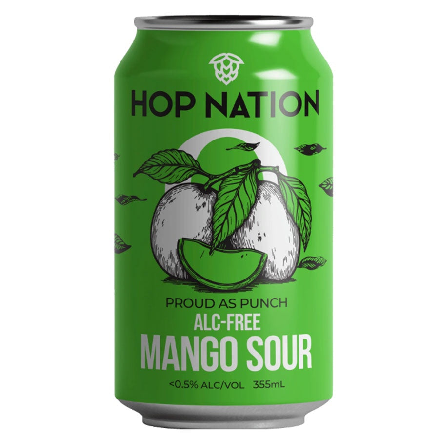 Hop Nation Brewing Co Non-Alcoholic 'Proud as Punch' Mango Sour - 4 Pack