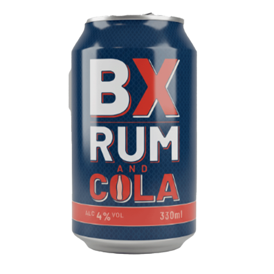 Bathurst Grange Distillery - BX Rum & Cola - 4 Pack