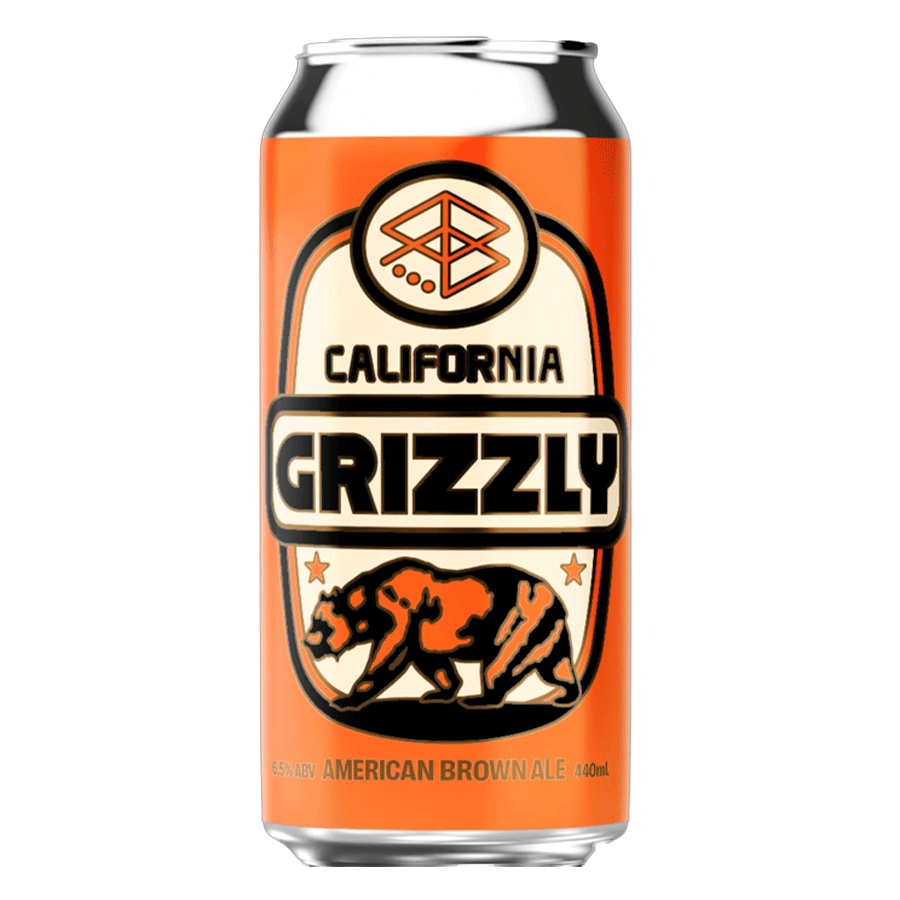 Range Brewing 'California Grizzly' American Brown Ale - 4 Pack
