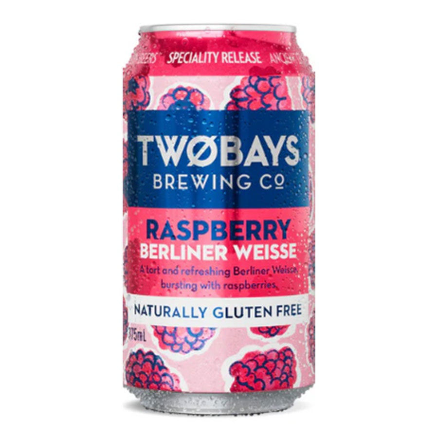 Two Bays Brewing Gluten Free Raspberry Berliner Weisse - Single