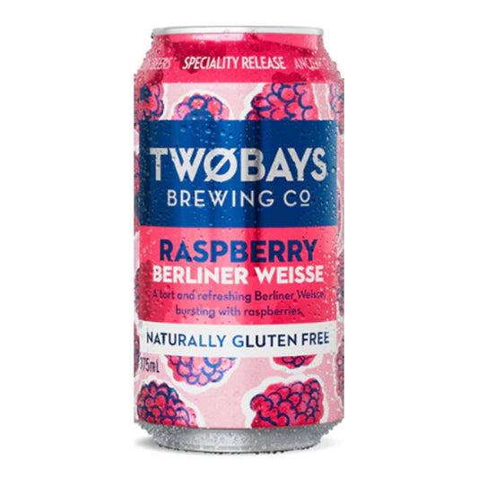Two Bays Brewing Gluten Free Raspberry Berliner Weisse - Single