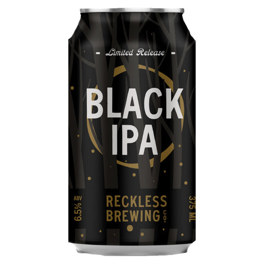 Reckless Brewing Co Black IPA - 4 Pack