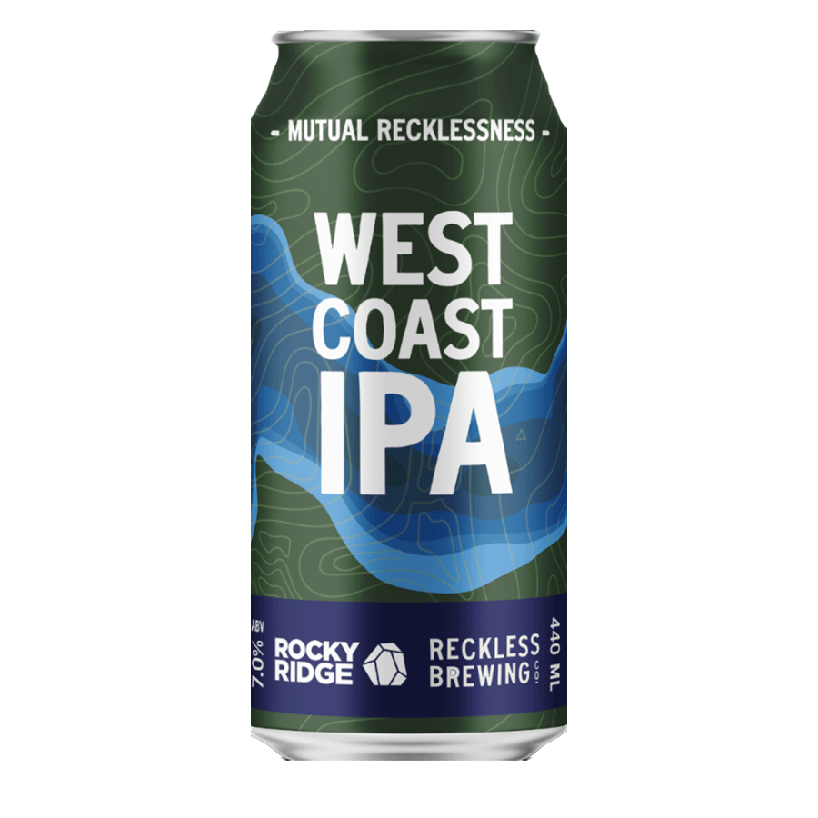 Reckless Brewing Co 'Mutual Recklessness' West Coast IPA - 4 Pack