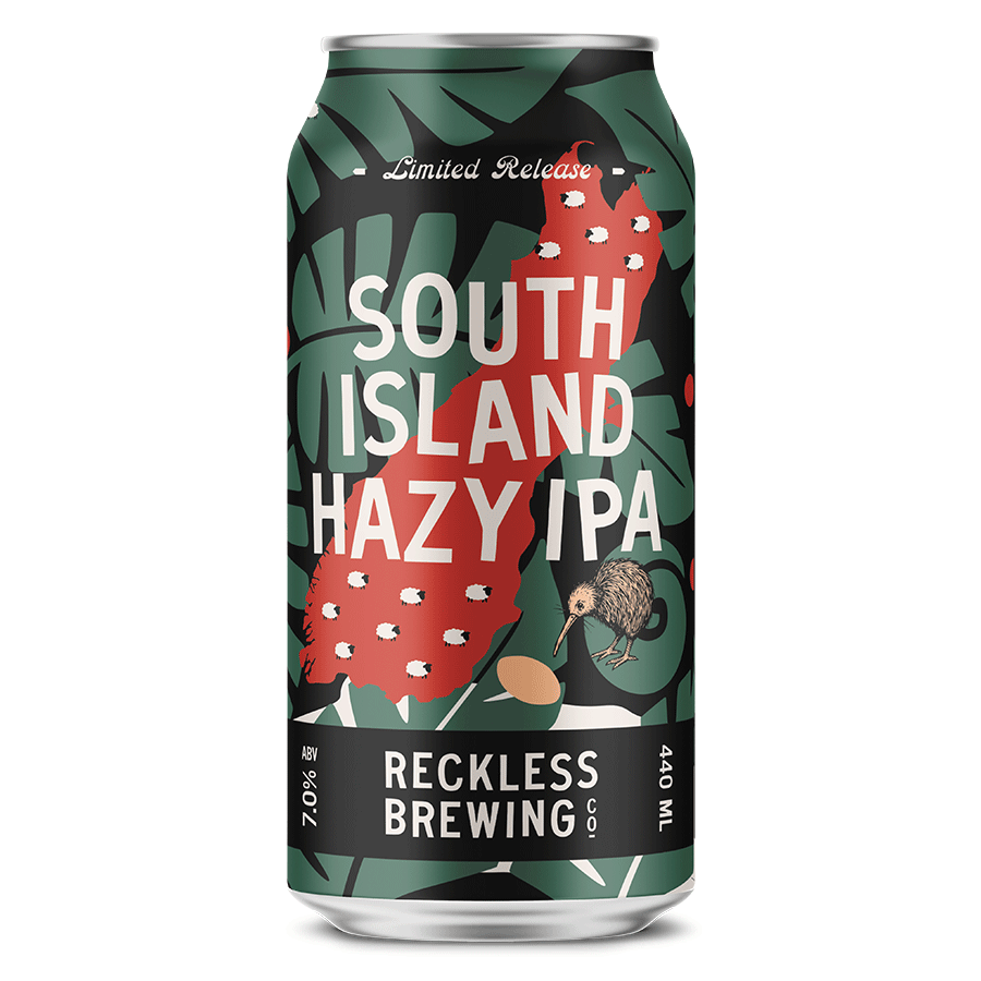 Reckless Brewing Co 'South Island' Hazy IPA - Single