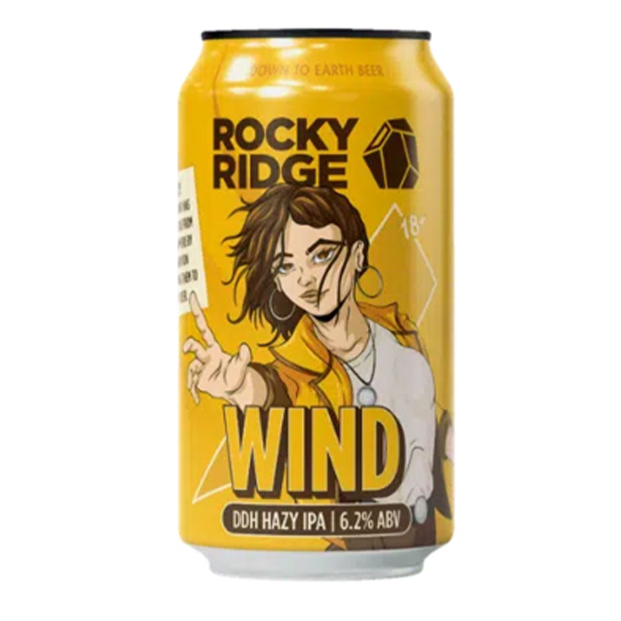 Rocky Ridge Brewing 'Wind' DDH Hazy IPA - 4 Pack