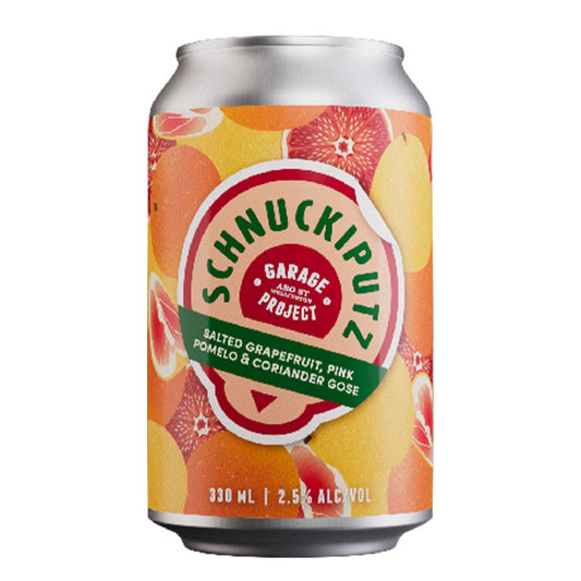 Garage Project 'Schnuckiputz' Salted Grapefruit, Pink Pomelo & Coriander Gose - 4 Pack