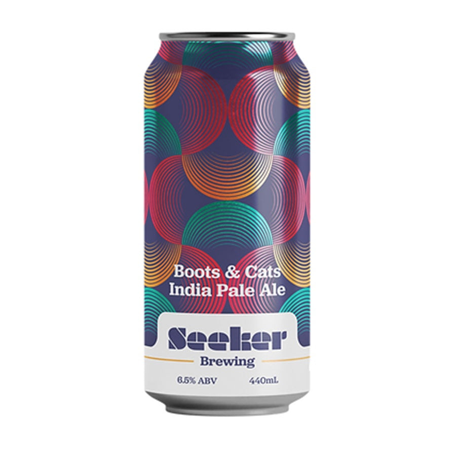 Seeker Brewing 'Boots & Cats' IPA - 4 Pack