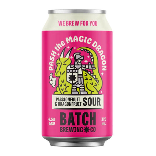 Batch Brewing Co 'Pash the Magic Dragon' Passionfruit & Dragonfruit Sour - Single