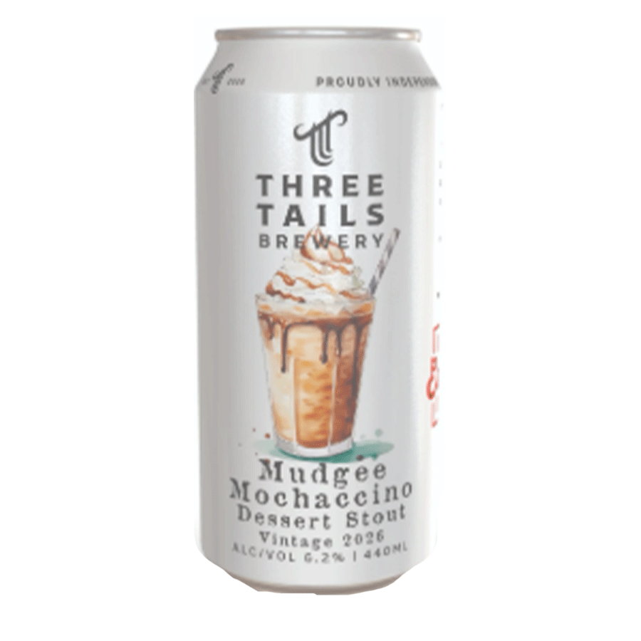 Three Tails Brewery 'Mudgee Mochaccino' Stout - 4 Pack