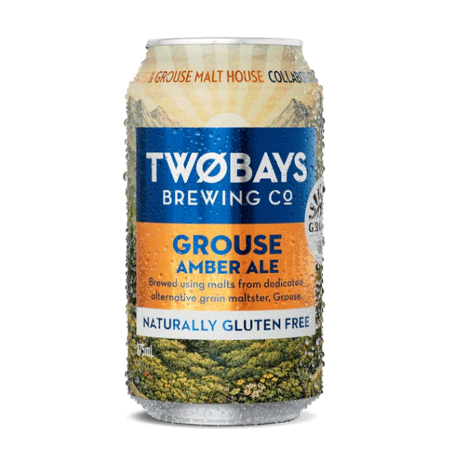 Two Bays Brewing Gluten Free 'Grouse' Amber Ale - 4 Pack
