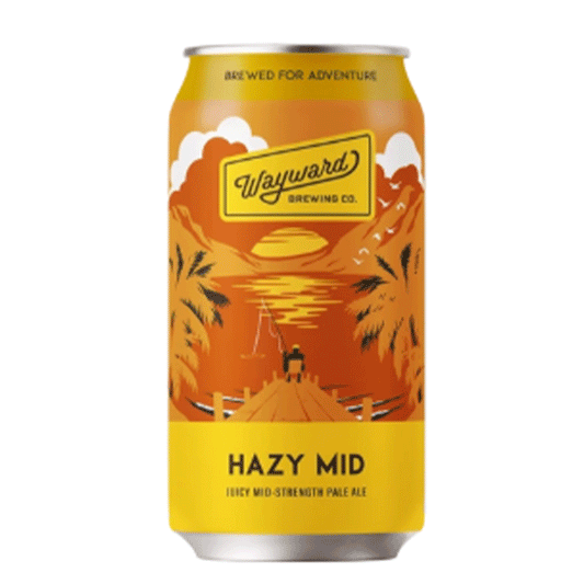 Wayward Brewing Co Hazy Mid - 6 Pack