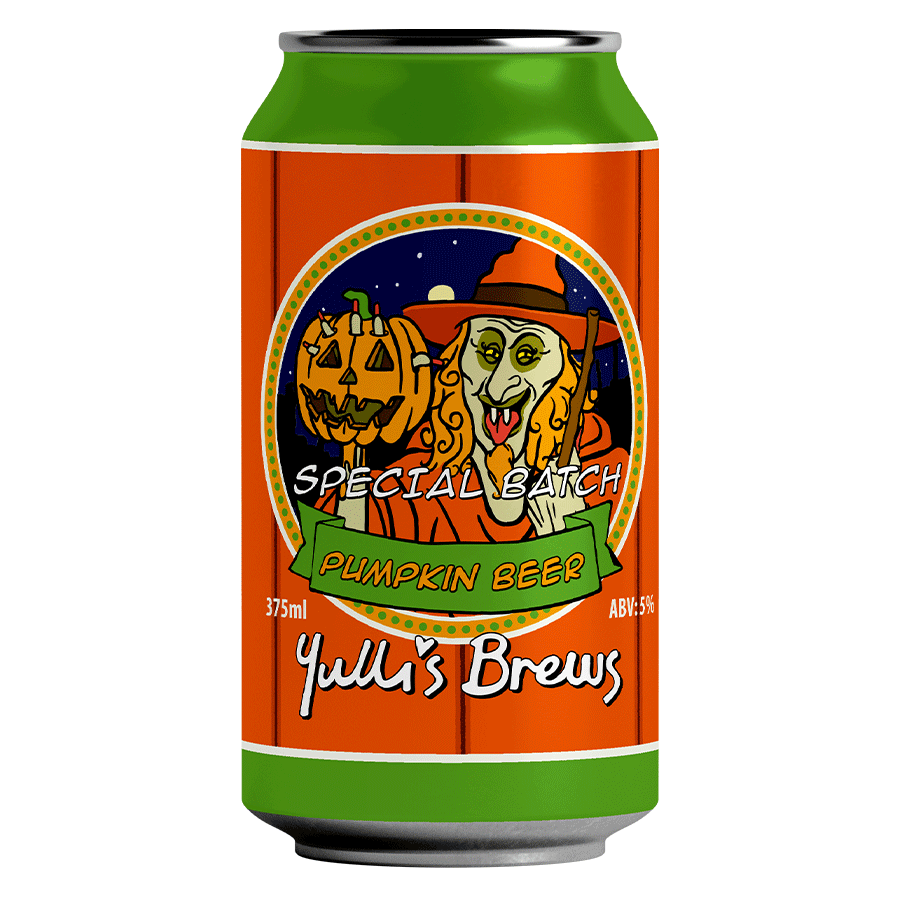 Yulli's Brews 'Special Batch' Pumpkin Beer - 4 Pack