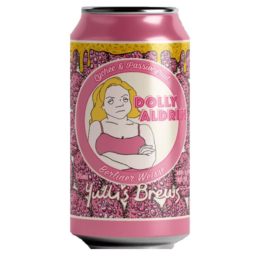 Yulli's Brews 'Dolly Aldrin' Lychee & Passionfruit Sour - 4 Pack