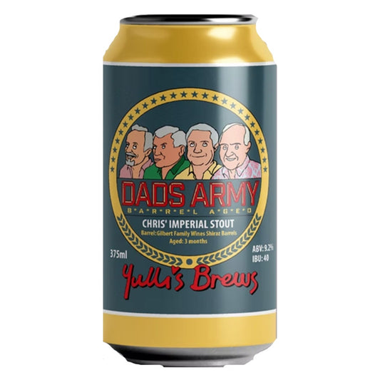 Yulli's Brews 'Dad's Army' Barrel Aged Imperial Stout - 4 Pack