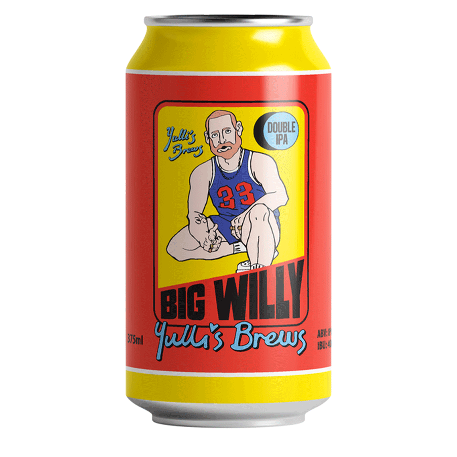 Yulli's Brews 'Big Willy' Double IPA - Single