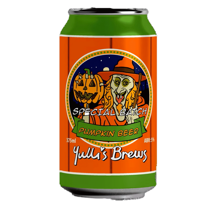 Yulli's Brews Pumpkin Beer - 4 Pack