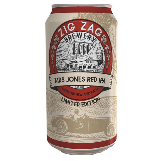 Zig Zag Brewery 'Mrs Jones' Red IPA - Single