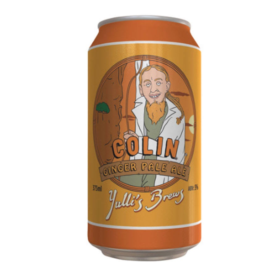 Yulli's Brews 'Colin' Ginger Pale Ale - 4 Pack