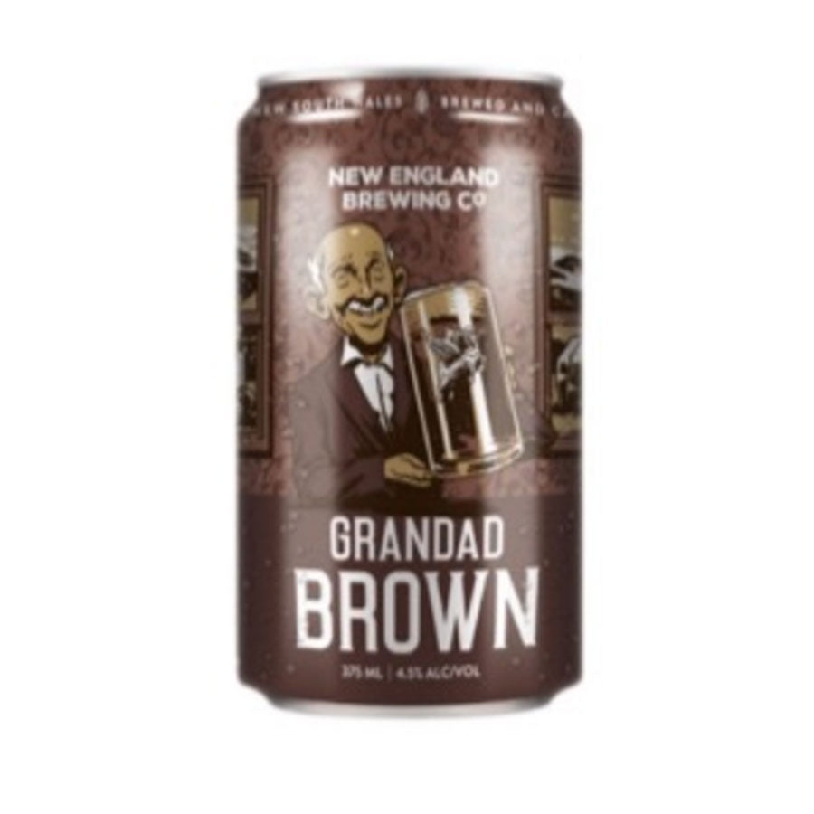 New England Brewing Co Grandad Brown Ale - Single