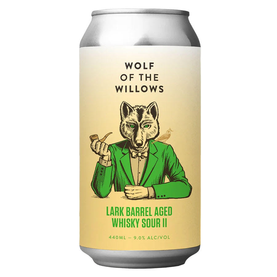 Wolf of the Willows Lark Barrel Aged Whisky Sour II - Single – The Lane ...