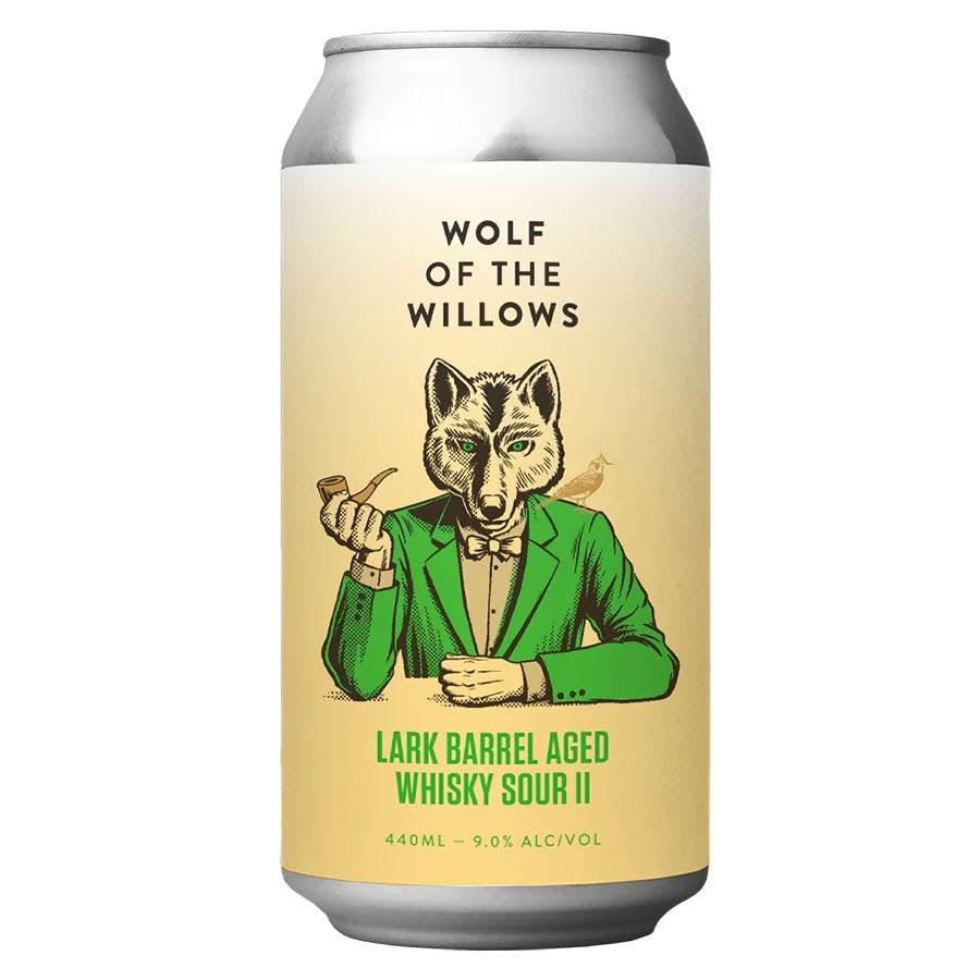 Wolf of the Willows Lark Barrel Aged Whisky Sour II - Single
