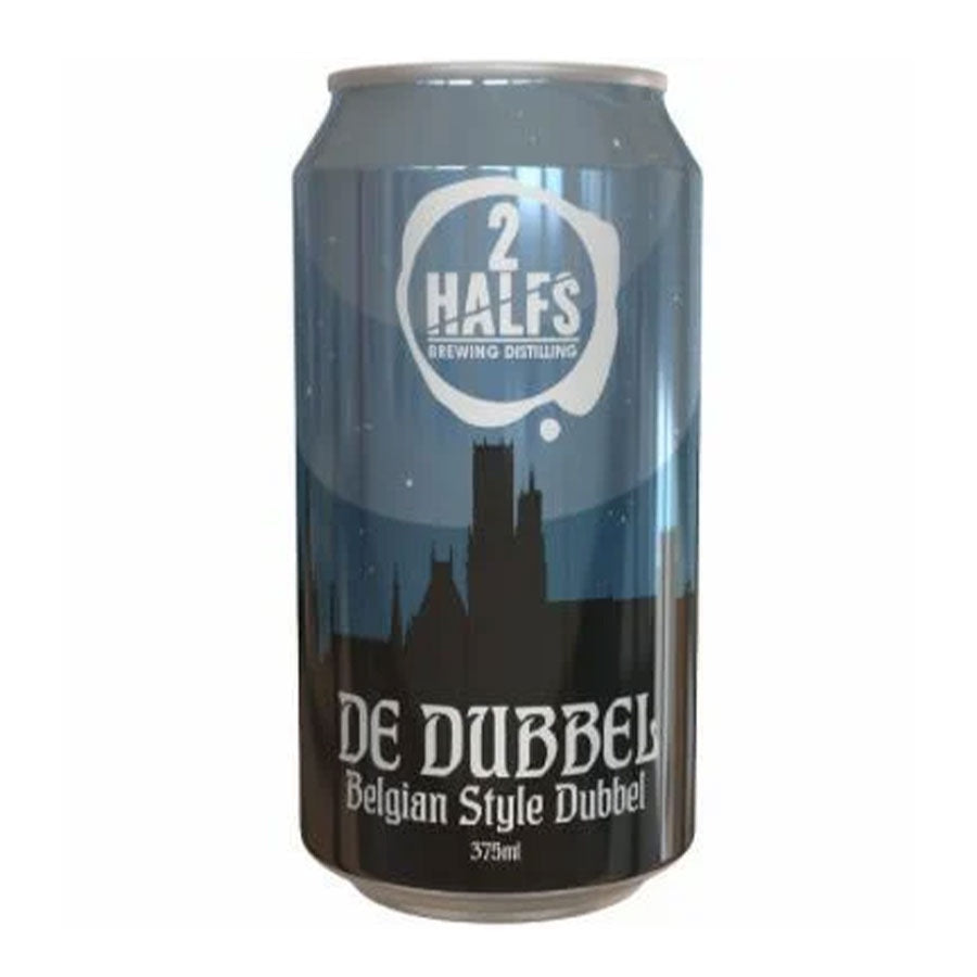 2Halfs Brewing Distilling 'De Dubbel' Belgian Style Dubbel - 4 Pack