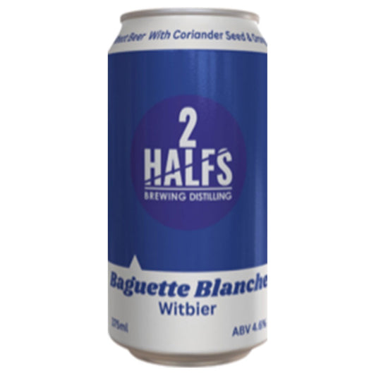 2Halfs Brewing Distilling 'Baguette Blanche' Witbier - 4 Pack