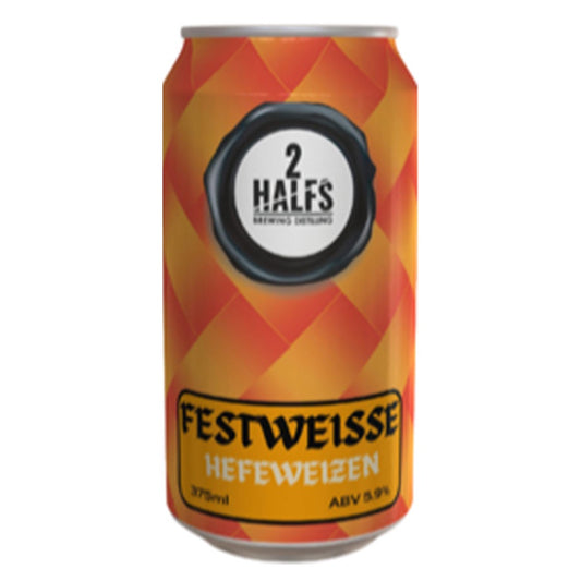 2Halfs Brewing Distilling 'Festweisse' Hefeweizen - 4 Pack